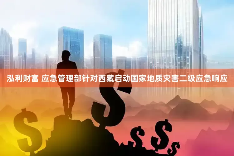 泓利财富 应急管理部针对西藏启动国家地质灾害二级应急响应